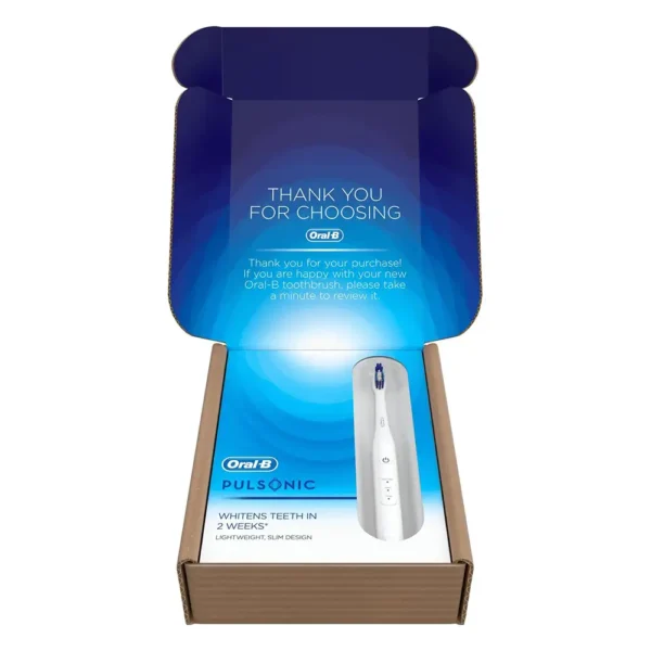 Oral-B Pulsonic 2000 elektrisch tandenborstel wit