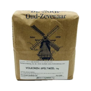 Volkoren speltmeel 1 kilogram