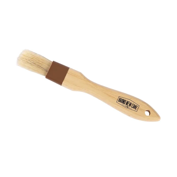 Kwast hout natuurhaar van 3,8 centimeter breed en 21 centimeter lang