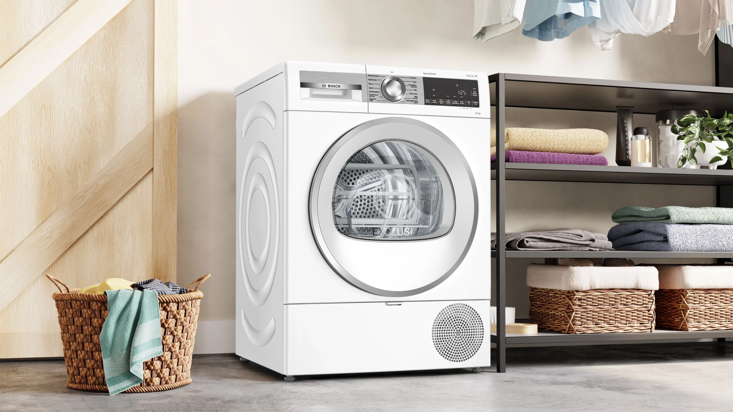 Bosch WQG233DENL SERIE 6 EXCLUSIV