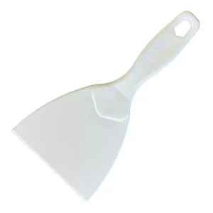 Deegspatel voor pizzabollen wit