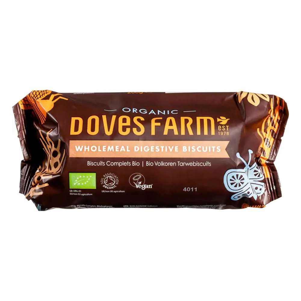 Doves Farm volkoren digestive biscuits 200 gram