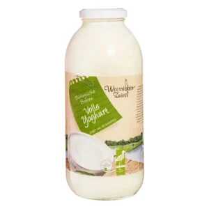 Weerribben Zuivel volle yoghurt BIO 1 liter