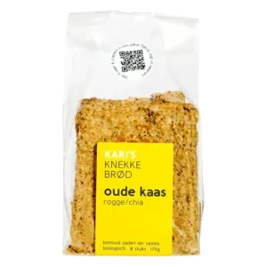 Kari's crackers knäckebröd oude kaas 175 gram
