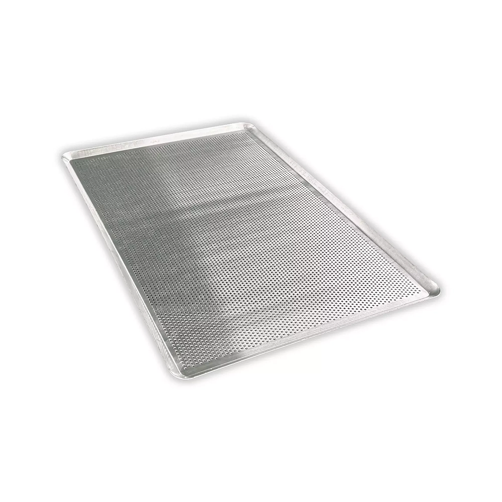 Bakplaat aluminium perfo 40x60 centimeter