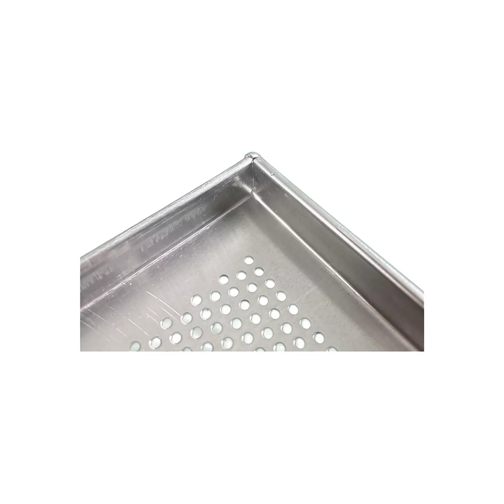 Bakplaat aluminium perfo 40x60 centimeter