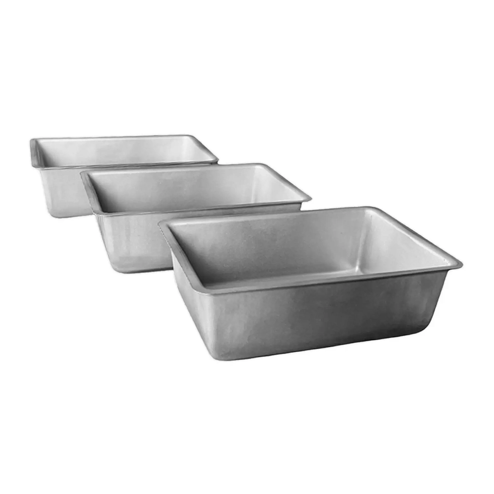 Broodvorm Alusteel 17 x 11 x 6 centimeter