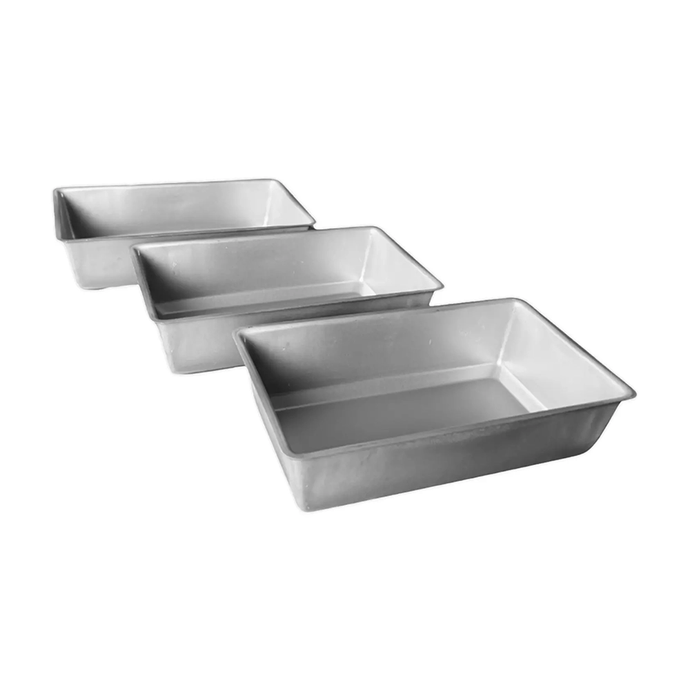 Broodvorm Alusteel 23 x 13 x 6 centimeter